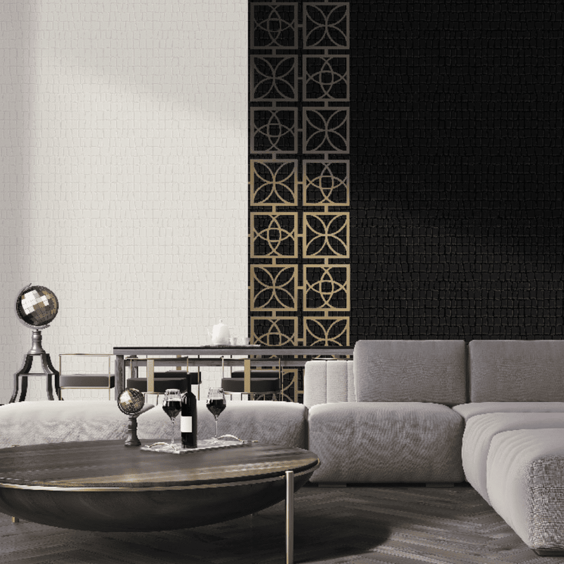 Skin Black Philipp Plein 2 Wallpaper by Zambaiti Parati