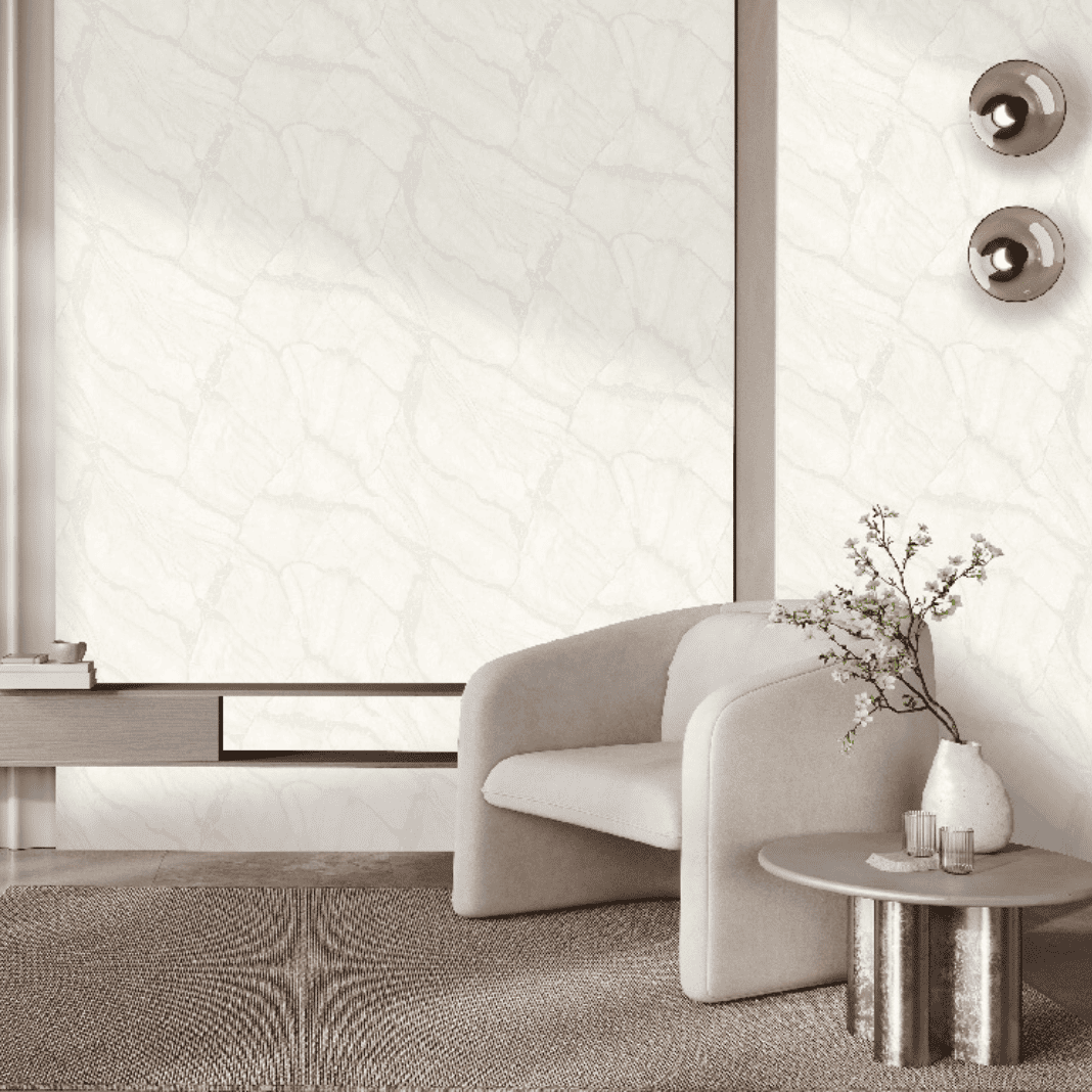 Agate White Philipp Plein 2 Wallpaper by Zambaiti Parati