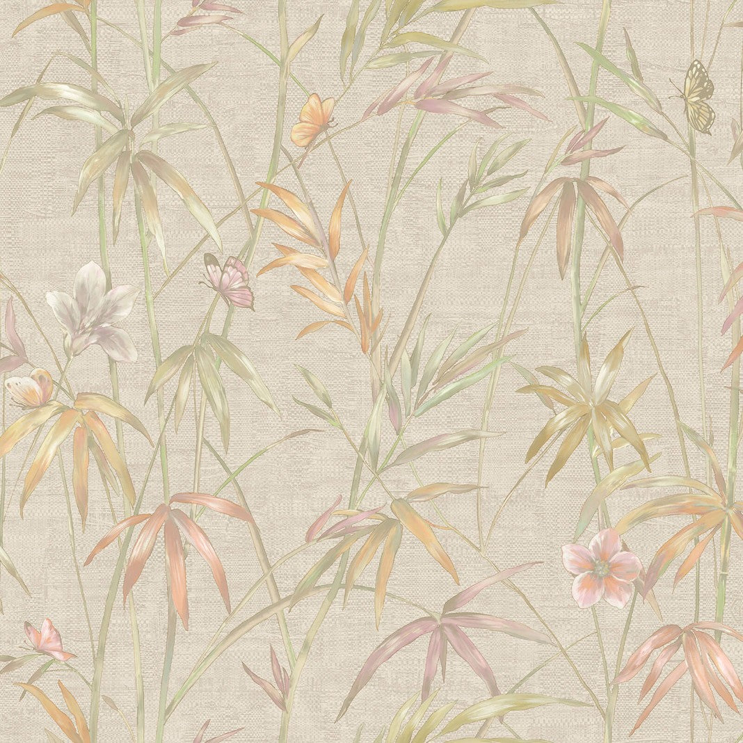 Butterfly Cream Philipp Plein 2 Wallpaper by Zambaiti Parati