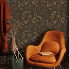 Butterfly Brown Philipp Plein 2 Wallpaper by Zambaiti Parati