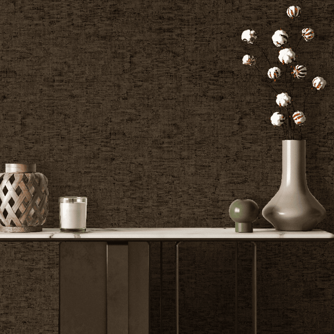 Weave Brown Philipp Plein 2 Wallpaper by Zambaiti Parati