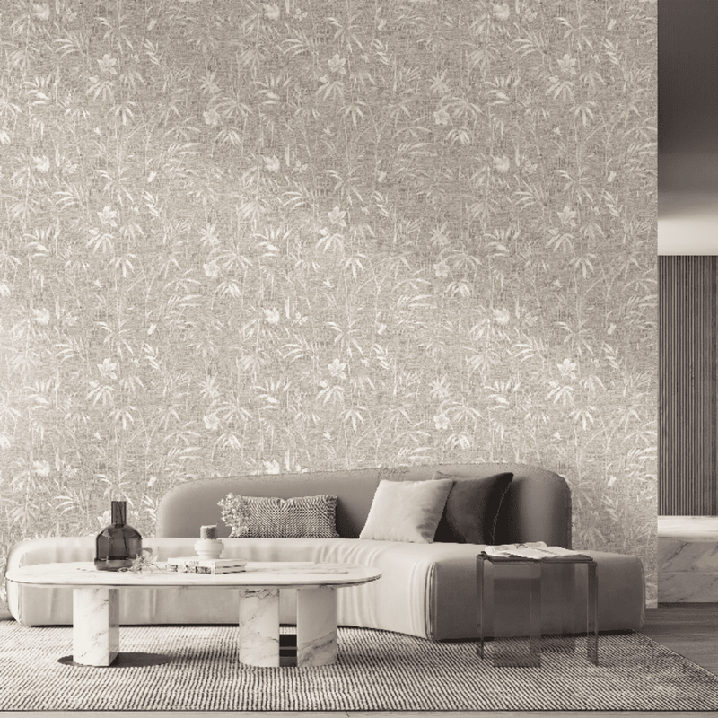 Butterfly Taupe Philipp Plein 2 Wallpaper by Zambaiti Parati