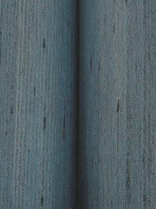 Saori Silk Specialty Navy Tea Garden Wallpaper by York Wallcoverings