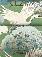 Sprig & Heron Green Tea Garden Wallpaper by York Wallcoverings