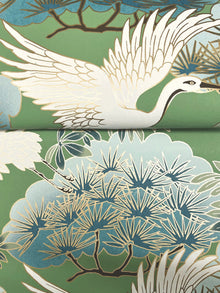 Sprig & Heron Green Tea Garden Wallpaper by York Wallcoverings