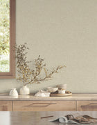 Daystone Beige Tea Garden Wallpaper by York Wallcoverings