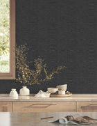 Daystone Black Tea Garden Wallpaper by York Wallcoverings