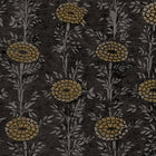 French Marigold Black & Gold Tea Garden Wallpaper by York Wallcoverings