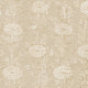 French Marigold Taupe & Gold Tea Garden Wallpaper by York Wallcoverings