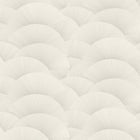 Morning Shell White & Silver Tea Garden Wallpaper by York Wallcoverings