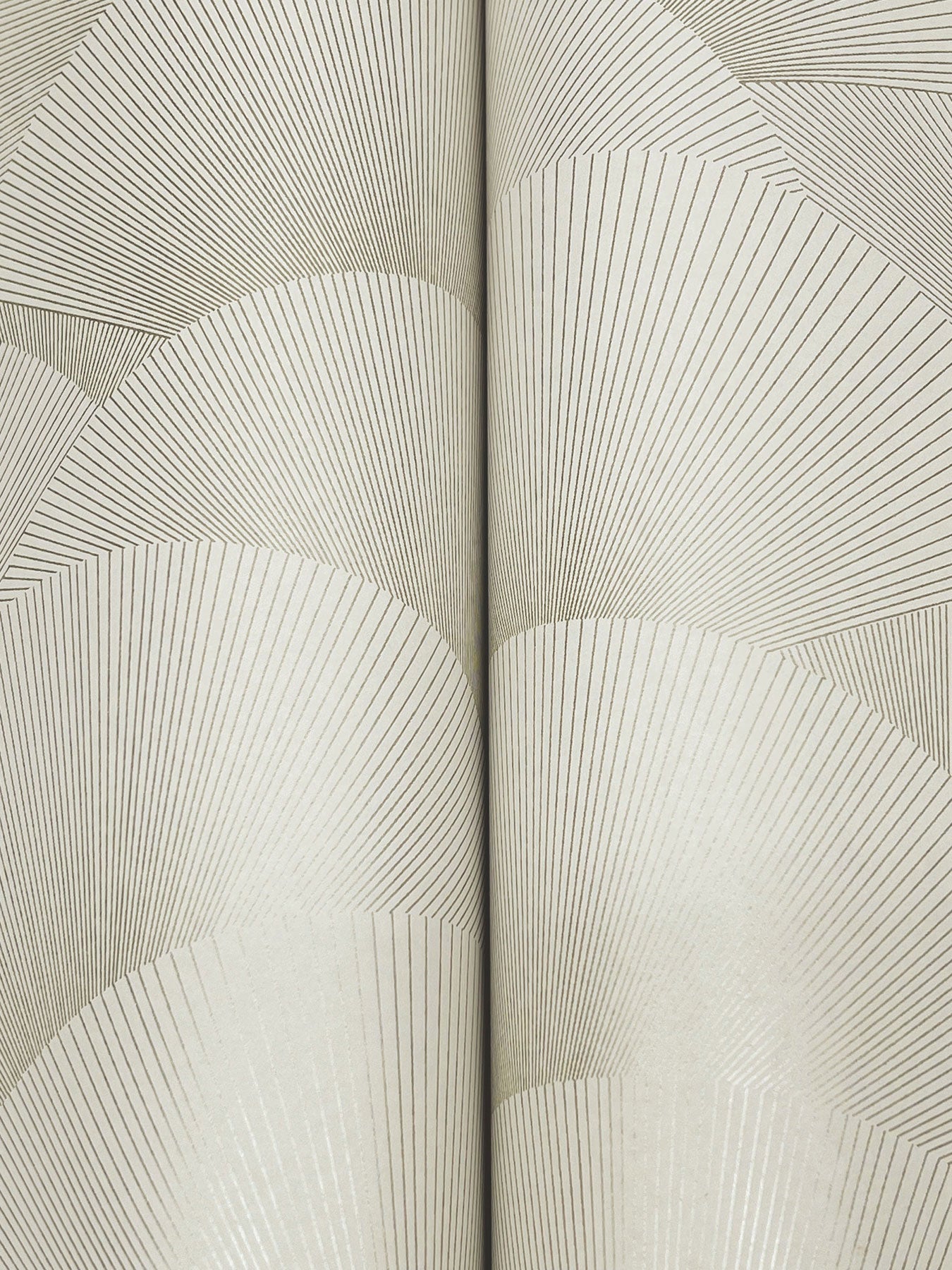 Morning Shell Taupe & Gold Tea Garden Wallpaper by York Wallcoverings