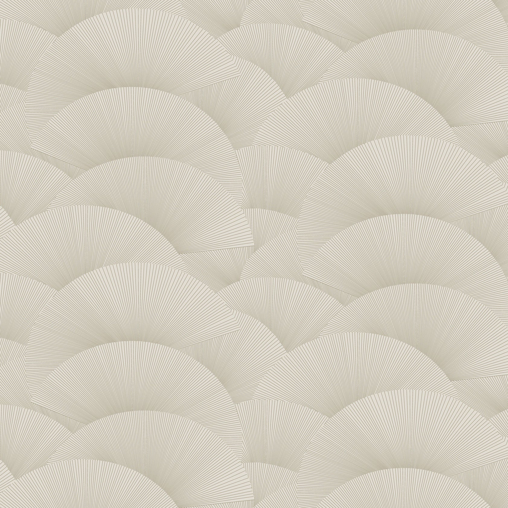 Morning Shell Taupe & Gold Tea Garden Wallpaper by York Wallcoverings