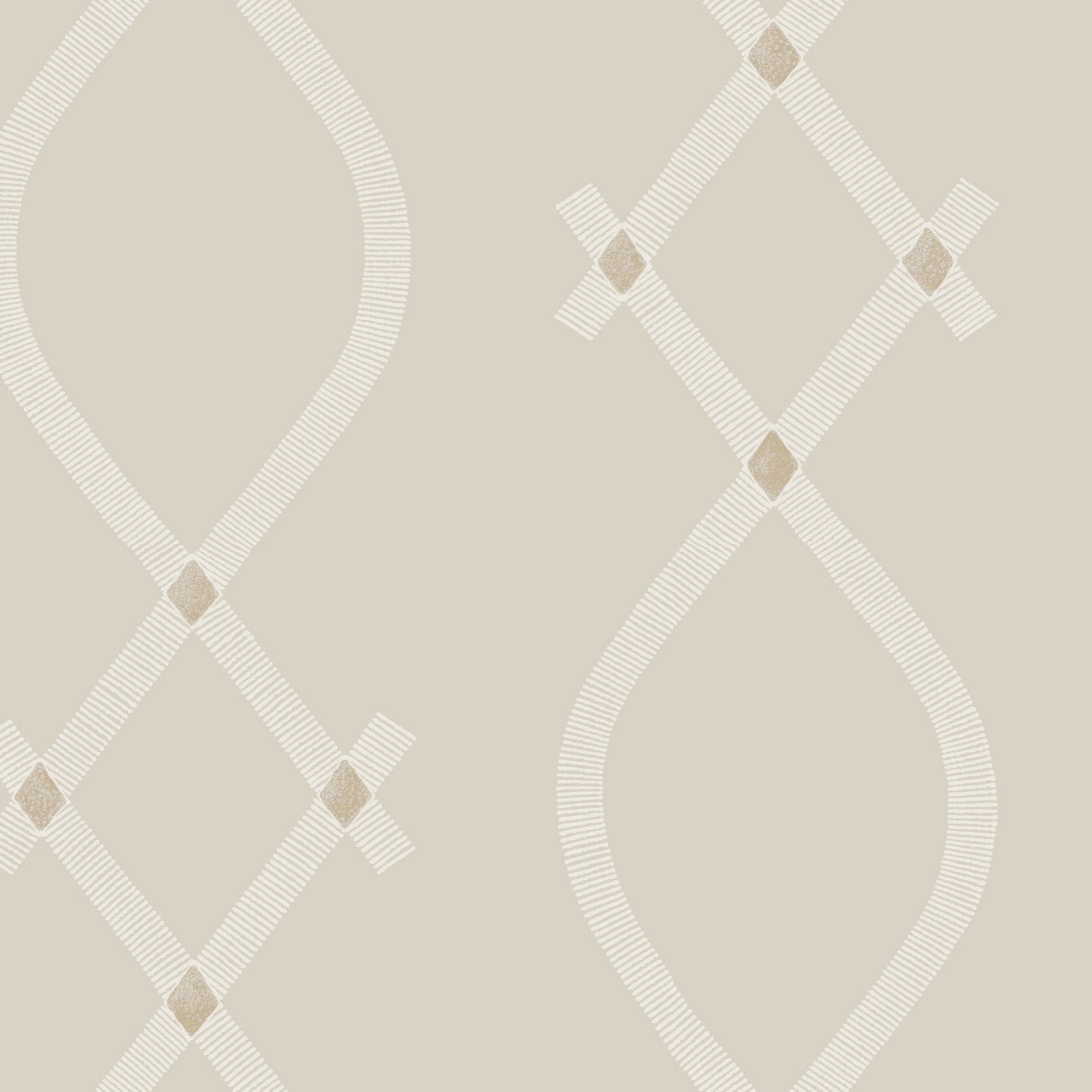 Ellena Light Grey Tea Garden Wallpaper by York Wallcoverings