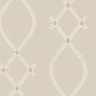 Ellena Beige Tea Garden Wallpaper by York Wallcoverings