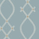 Ellena Blue Tea Garden Wallpaper by York Wallcoverings