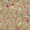 Kimora's Garden Linen Tea Garden Wallpaper by York Wallcoverings