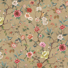 Kimora's Garden Linen Tea Garden Wallpaper by York Wallcoverings