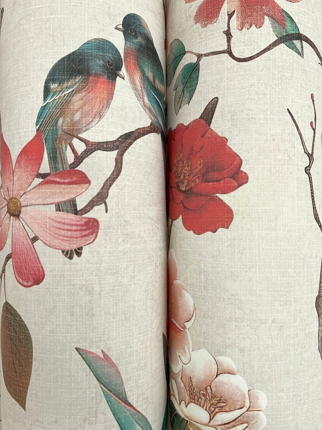 Kimora's Garden Ivory Tea Garden Wallpaper by York Wallcoverings