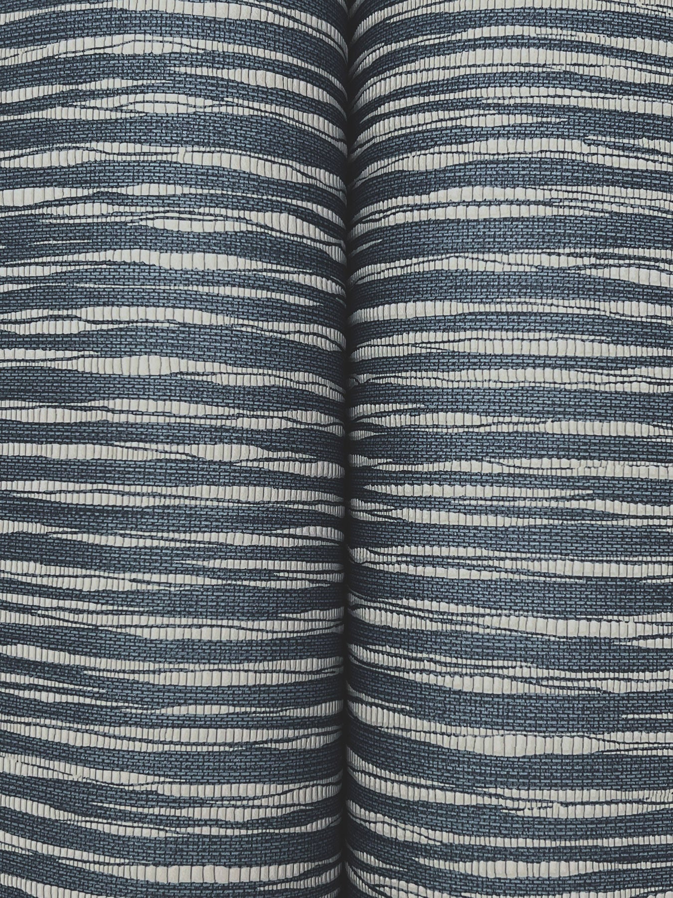 Lotus Weave Navy Tea Garden Wallpaper by York Wallcoverings