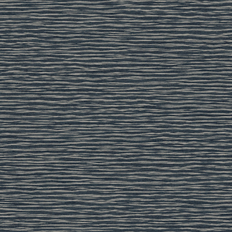 Lotus Weave Navy Tea Garden Wallpaper by York Wallcoverings