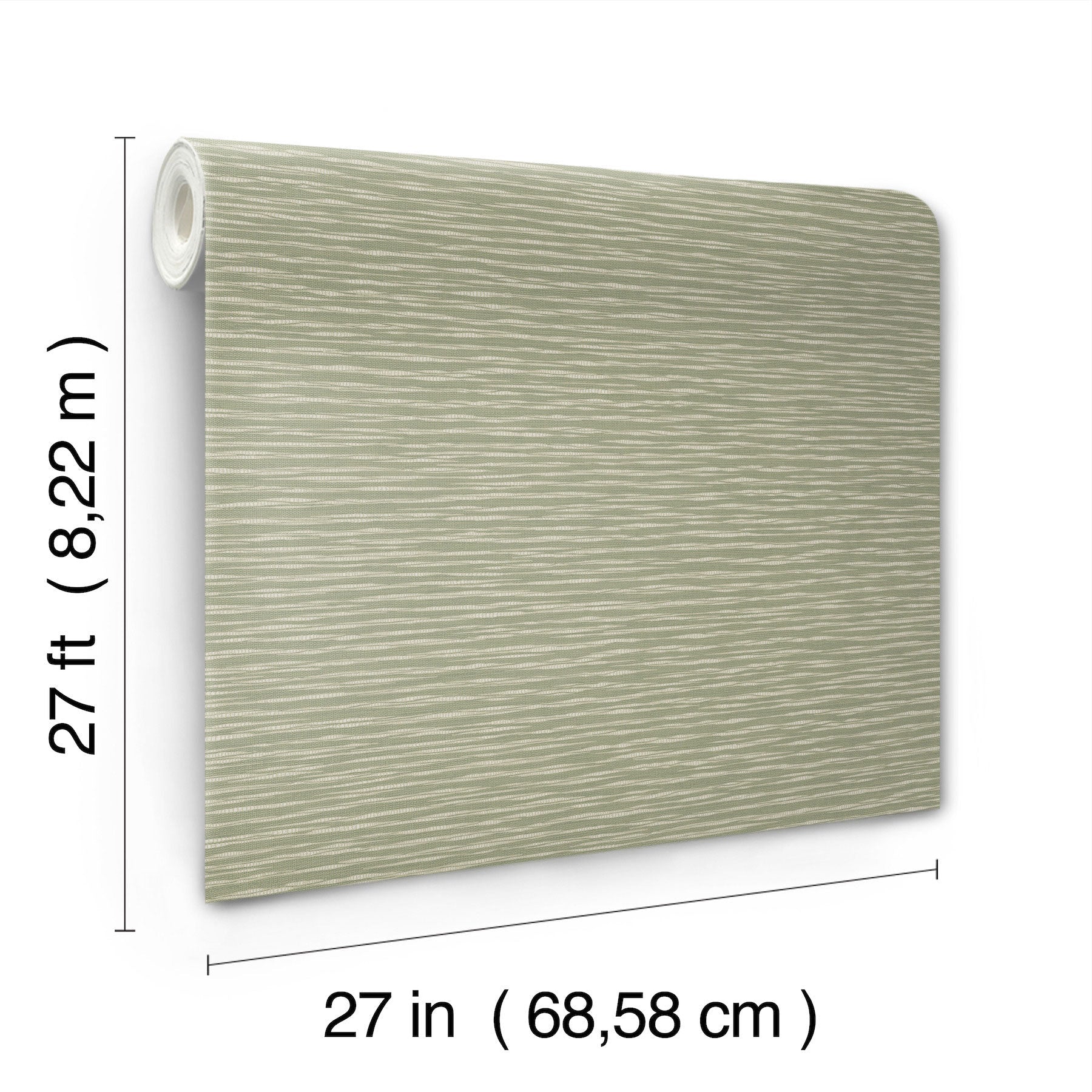 Lotus Weave Moss Tea Garden Wallpaper by York Wallcoverings