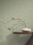 Lotus Weave Moss Tea Garden Wallpaper by York Wallcoverings