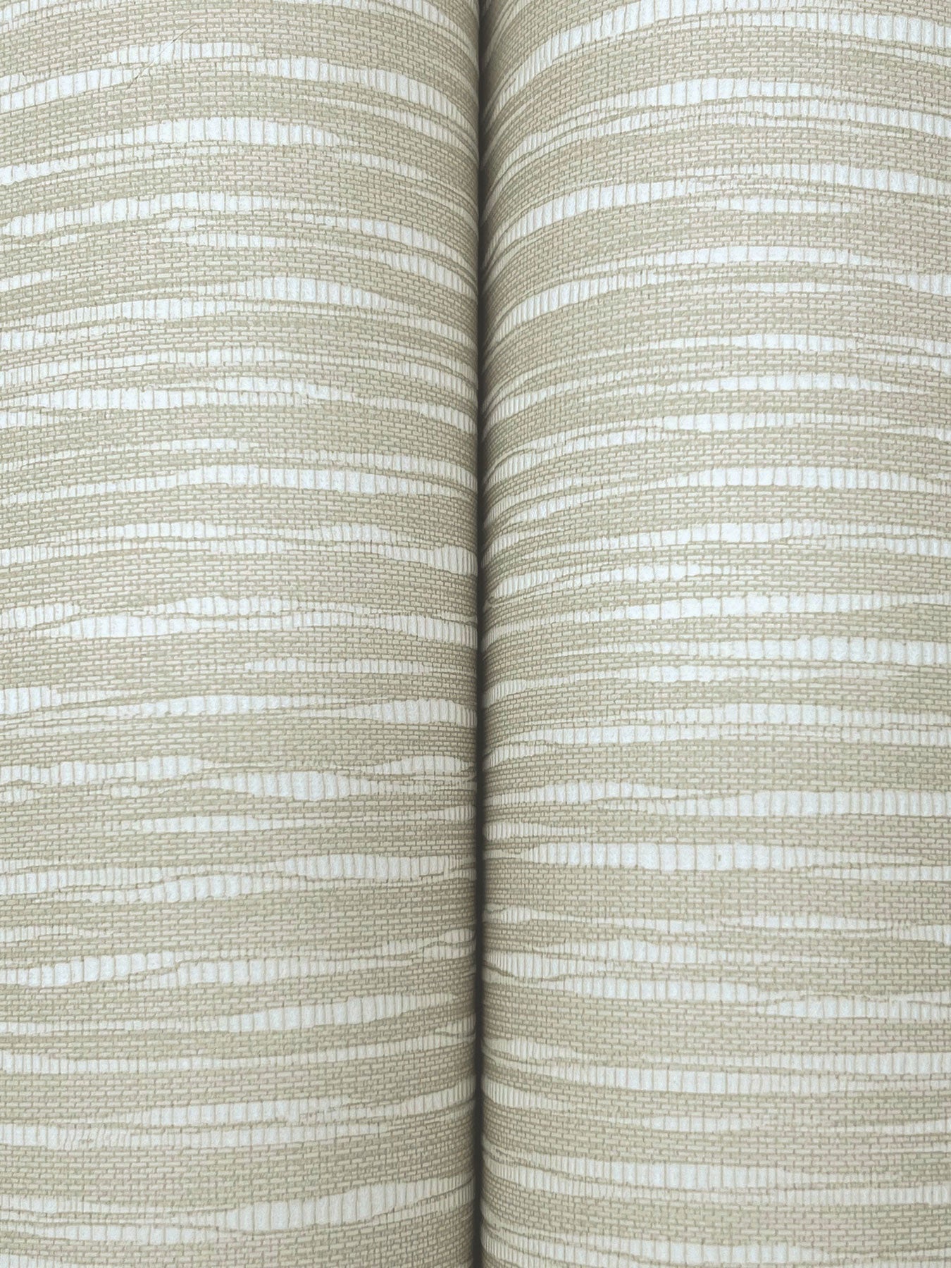Lotus Weave Warm Grey Tea Garden Wallpaper by York Wallcoverings