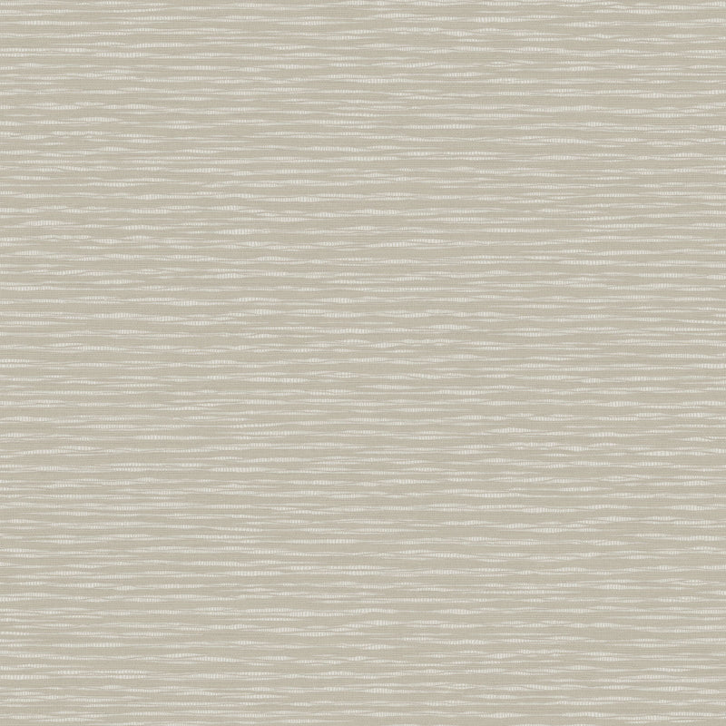 Lotus Weave Warm Grey Tea Garden Wallpaper by York Wallcoverings