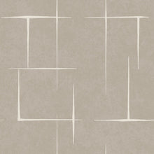 Malia Taupe Tea Garden Wallpaper by York Wallcoverings