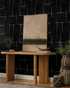Malia Black Tea Garden Wallpaper by York Wallcoverings