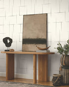 Malia Grey & White Tea Garden Wallpaper by York Wallcoverings