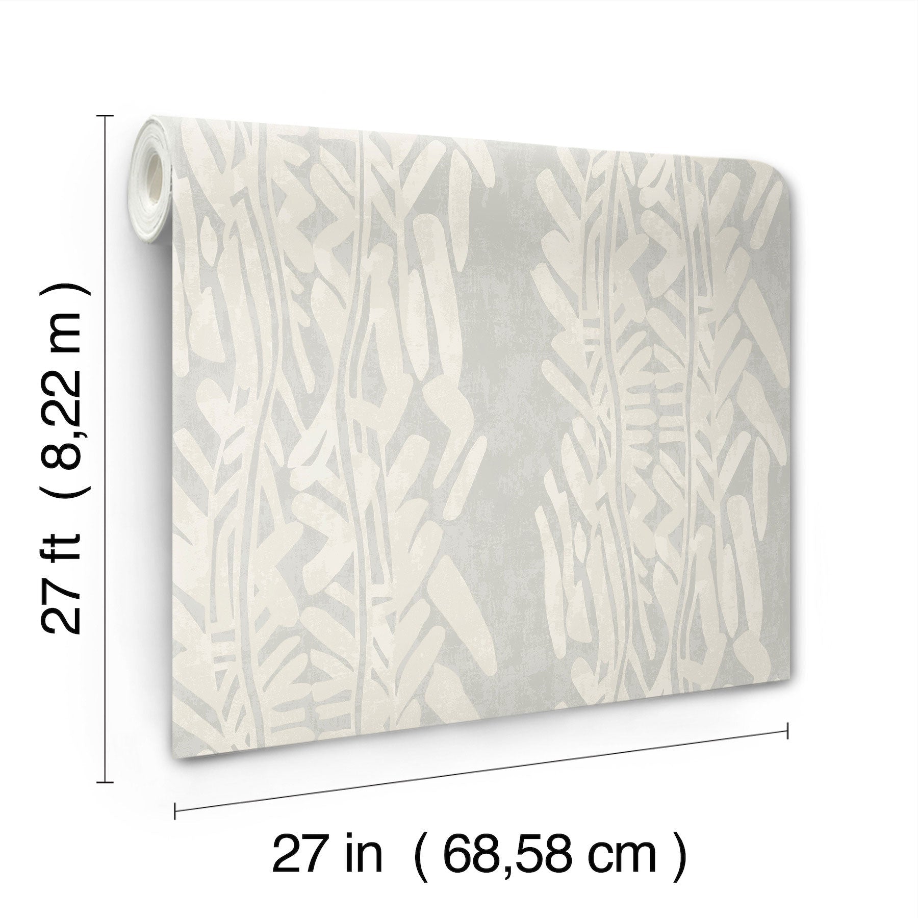 Timira Grey Tea Garden Wallpaper by York Wallcoverings