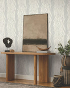 Timira Grey Tea Garden Wallpaper by York Wallcoverings