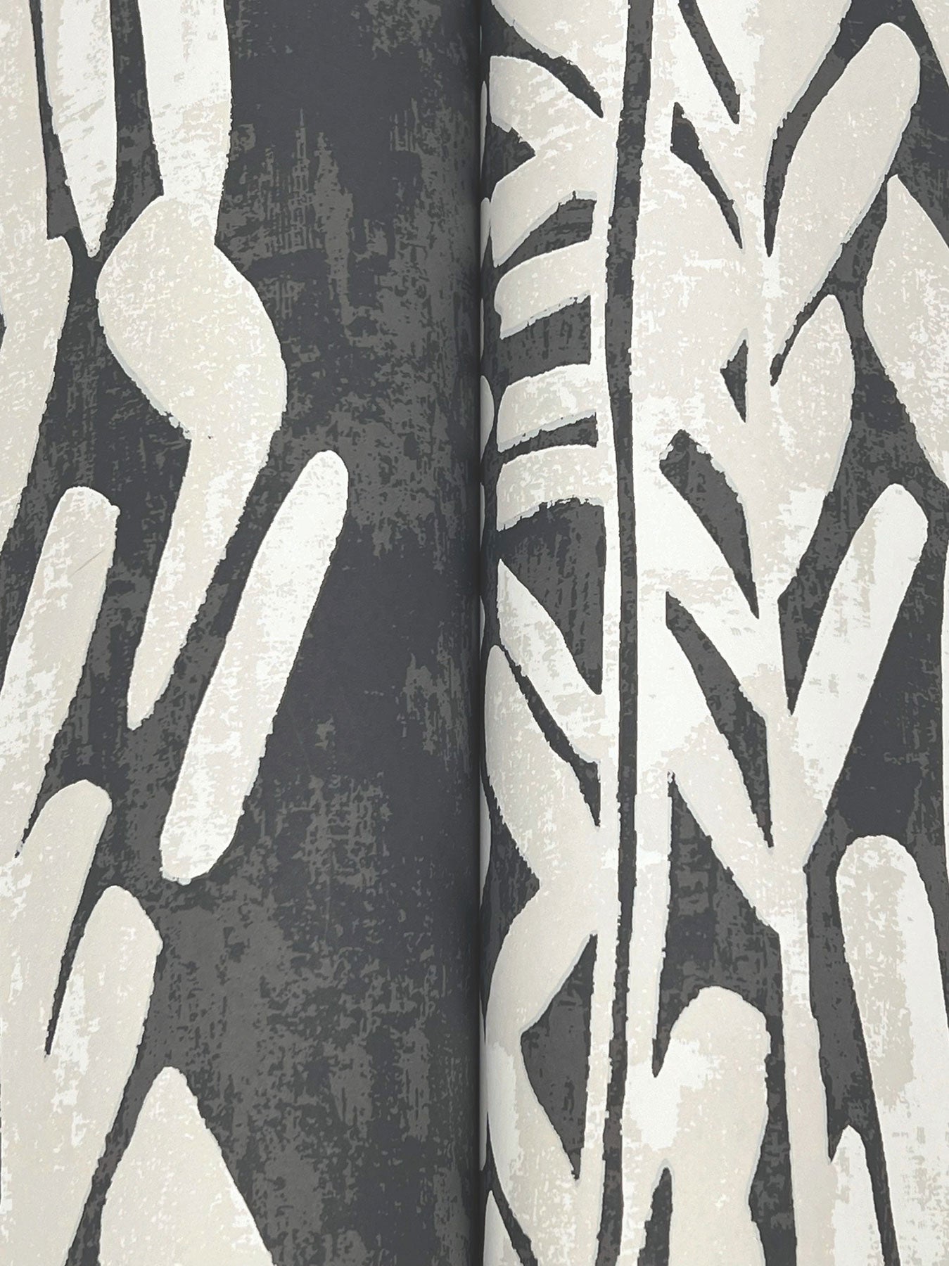 Timira Charcoal Tea Garden Wallpaper by York Wallcoverings