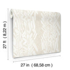 Timira Beige Tea Garden Wallpaper by York Wallcoverings