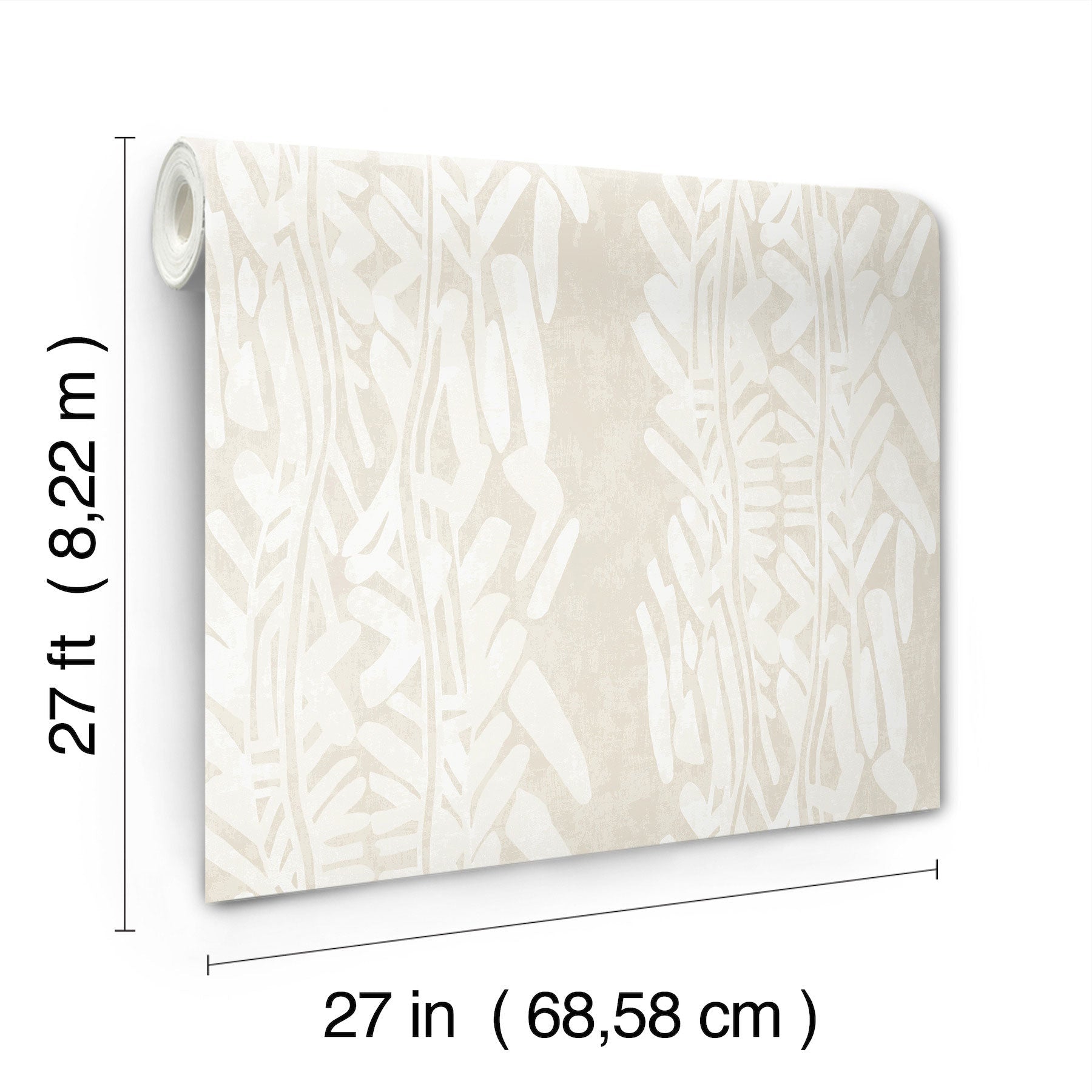 Timira Beige Tea Garden Wallpaper by York Wallcoverings