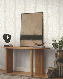 Timira Beige Tea Garden Wallpaper by York Wallcoverings