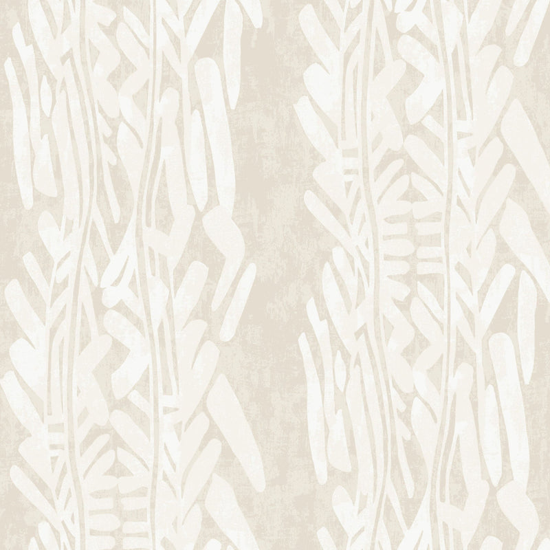Timira Beige Tea Garden Wallpaper by York Wallcoverings