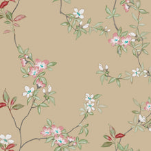 April Blossom Sand Tea Garden Wallpaper by York Wallcoverings