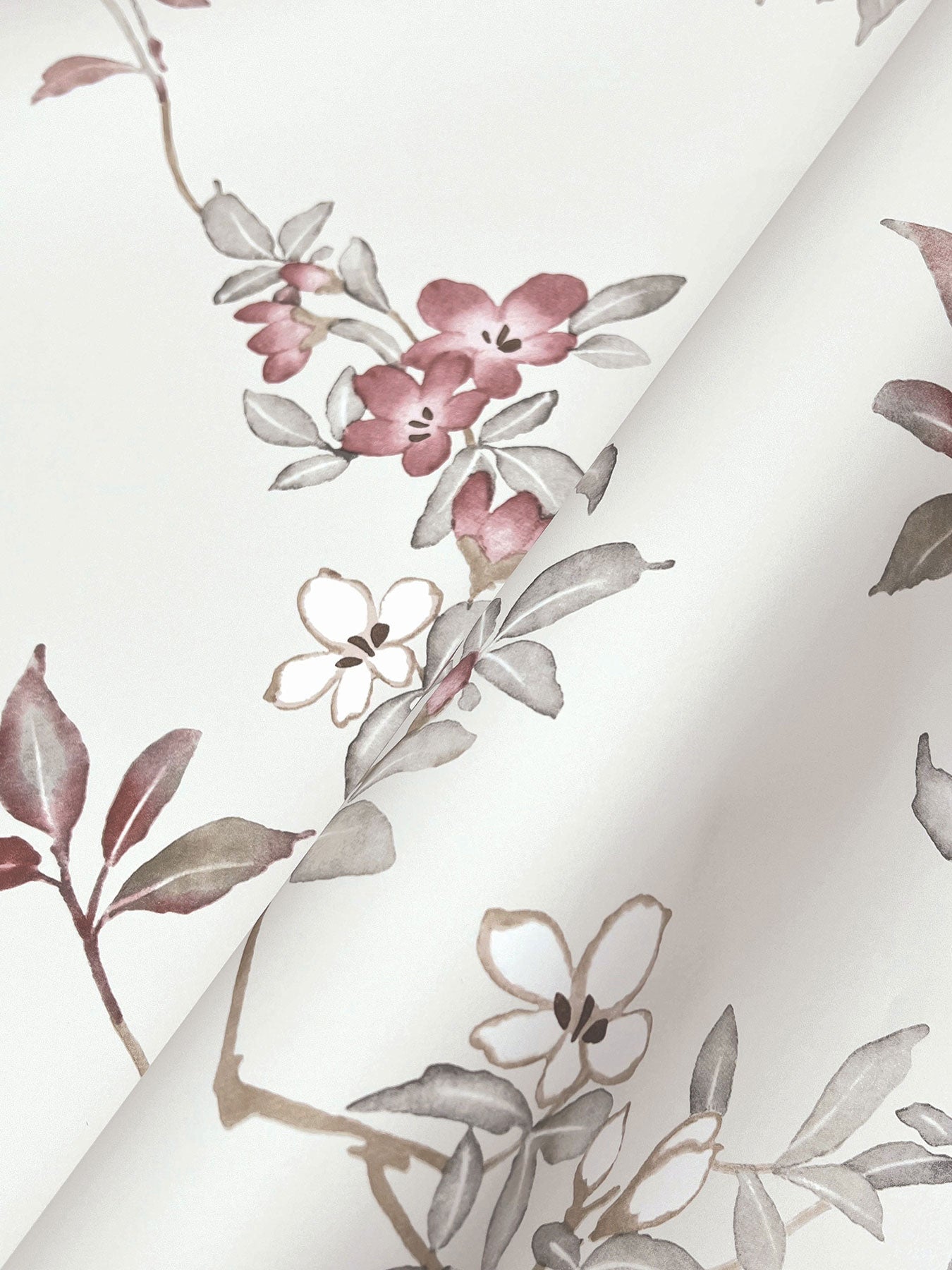 April Blossom Cream Tea Garden Wallpaper by York Wallcoverings