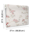 April Blossom Cream Tea Garden Wallpaper by York Wallcoverings