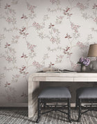 April Blossom Cream Tea Garden Wallpaper by York Wallcoverings
