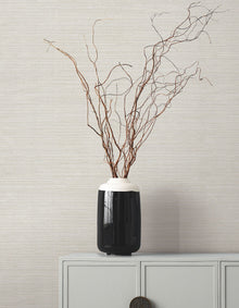 Amyra Silk White Tea Garden Wallpaper by York Wallcoverings