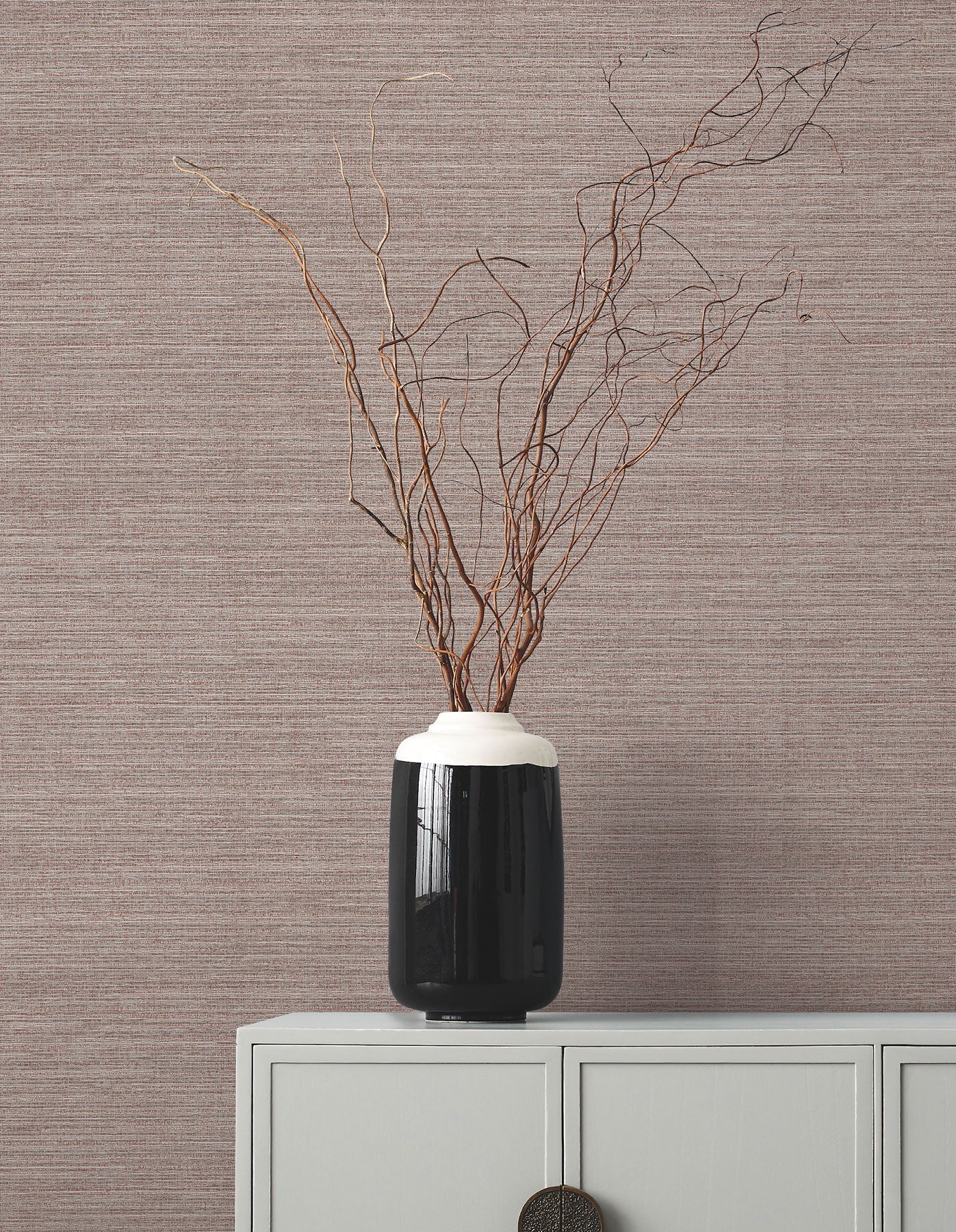 Amyra Silk Fig Tea Garden Wallpaper by York Wallcoverings